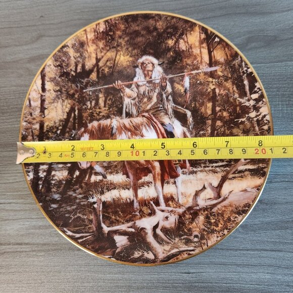 Bradford Exchange Collector Plate The Noble Quest by Harry Schaare 1993 - Picture 5 of 10
